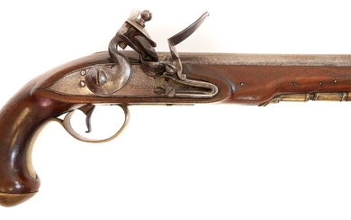 Flintlock pistol by Williams