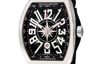 Franck Muller Vanguard Automatic Watch With A Black Dial