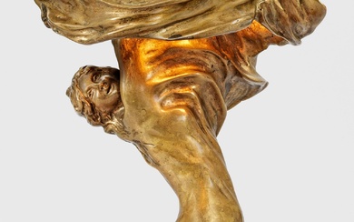 François-Raoul Larche (1860 St. André-de Cubzac - 1912 Paris) d'après Lampe de table figurative Art...