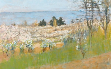 French School, Landscape with blossoming trees