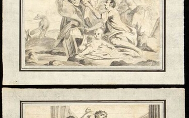 GIAMBETTINO CIGNAROLI (Verona, 1706 - 1770) a) The finding of...