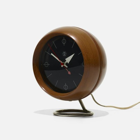 George Nelson & Associates, table clock, model 4765A