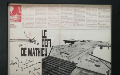 Georges Mathieu "Le Defi De Mathieu"