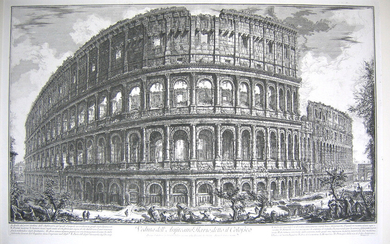 Giovanni Battista Piranesi, "Veduta dell’Anfiteatro Flavio, detto il Colosseo"