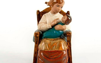 Girl in Rocking Chair 1012089 - Lladro Porcelain