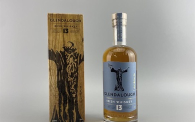 Glendalough ''Mizunara Finish'' 13YO Single Malt Irish Whiskey - 46%...