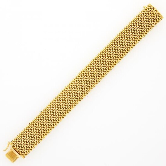 Gold Mesh Bracelet