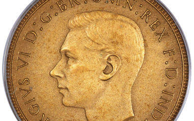 Great Britain: , George VI gold Matte Proof 1/2 Sovereign 1937 PR64 PCGS,...