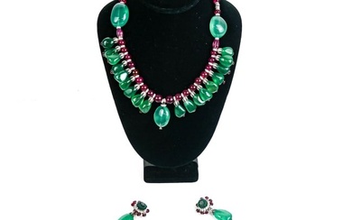 Group of Mughal Inspired Jewelry