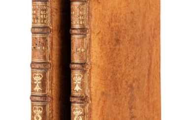 HARBIN. Histoire du droit héréditaire de la Couronne de Grande Bretagne. La Haye, 1714. 2 vol. in-8° reliés plein veau blond