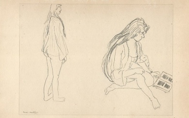 Henri Matisse (after) - Cinquante dessins, Planche LI, 1920