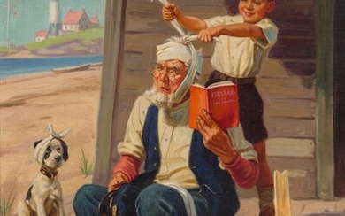 Hy Hintermeister (1897-1972), "Be Patient, Gramps!" (First Aid)