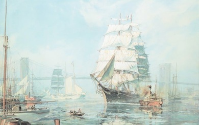 JOHN STOBART SIGNED AND NUMBERED PRINT.