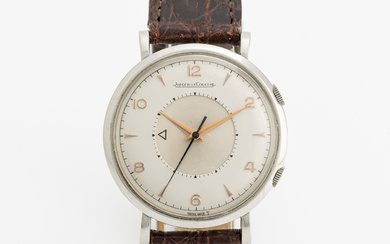 Jaeger-LeCoultre, Memovox, wristwatch, 35 mm.