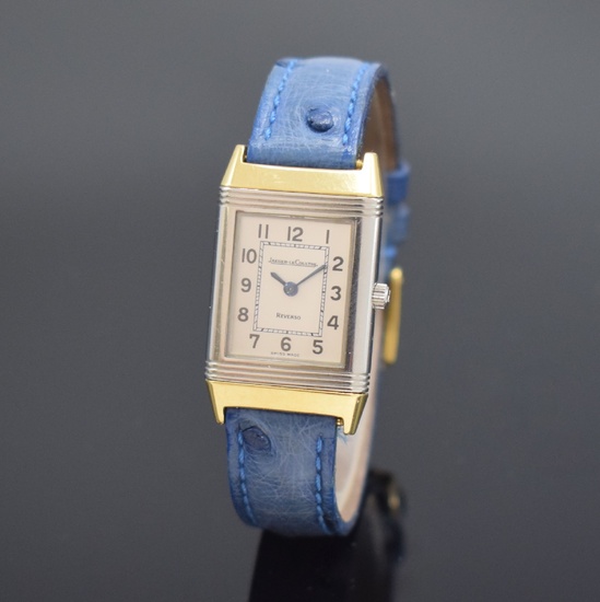 Jaeger-LeCoultre Reverso ladies wristwatch in stainless steel and...