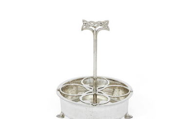 LIBERTY & CO: A silver condiment stand