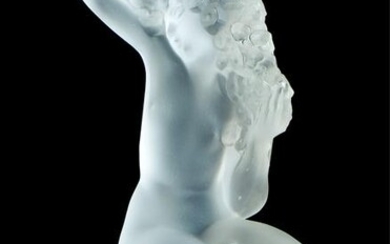 Lalique Crystal Figural Sculpture Floreal