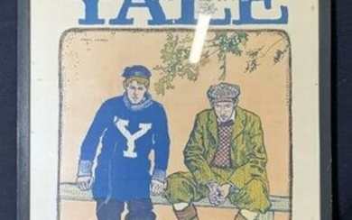 Life at Yale in Scribners Magazine Poster 1954