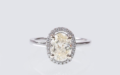 A Diamond Solitaire Ring