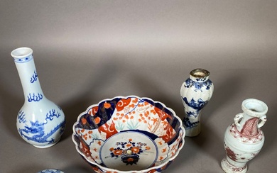 Lot de porcelaines asiatiques comprenant... - Lot 244 - De Baecque et Associés