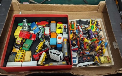 Lot details A tray containing various modern issue diecast to...