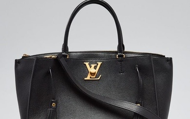 Louis Vuitton Black Leather Lockmeto