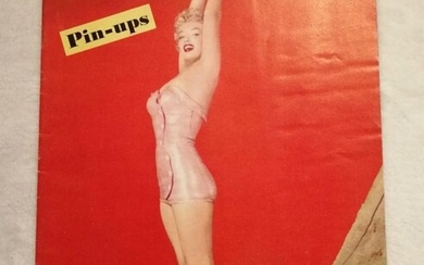 MARILYN MONROE 1953 MACO PIN-UPS MAGAZINE. - A copy...