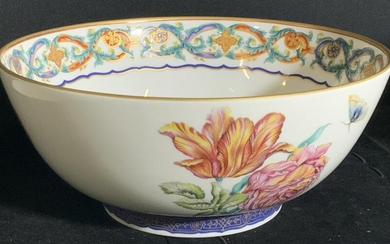 MILDRED R. MOTTAHEDEH Floral Porcelain Bowl
