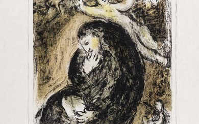 Marc Chagall (1887-1985) The Prophet and the Angel (Mourlot 942)