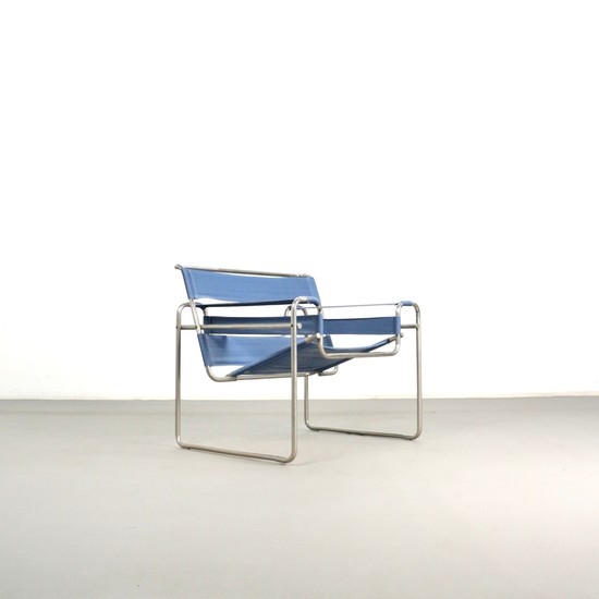 Marcel Breuer, Bauhaus Sessel Modell Wassily von Knoll International