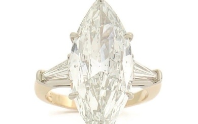 Marquise Baguette Diamond Ring