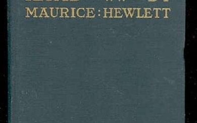 Maurice Hewlett, Little Iliad, 1st US Edition, 1915