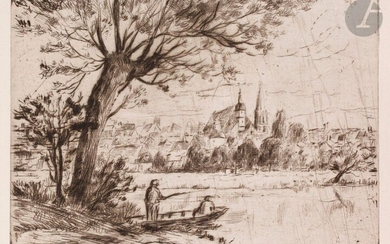 Maximilien Luce (1858-1941) Paysages de l’Yonne ;...