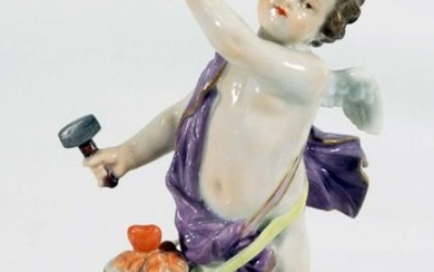 Meissen "Je Les Punis" porcelain figure