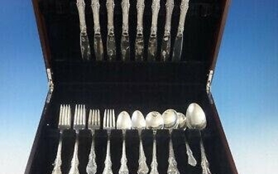Melbourne by Oneida Sterling Silver Flatware Set For 8 Service 52 Pieces