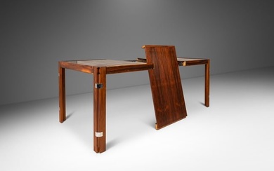 Mid-Century Modern Expansion Dining Table in Rosewood in the Manner of Percival Lafer Canada c.