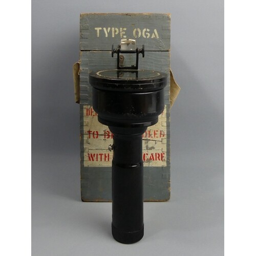 Military type 06A World War II boxed compass. UK Postage £16...
