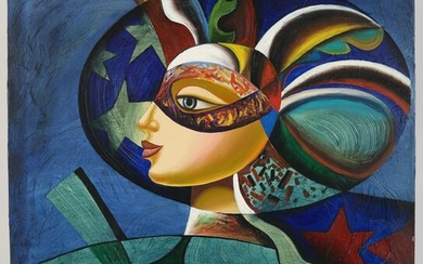 Misha BORISOFF: Young Girl - Oil on Canvas
