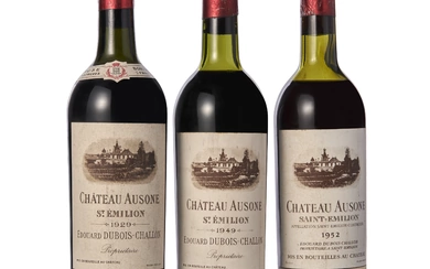 Mixed 1949 & 1952 Château Ausone