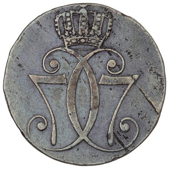 Norway, Christian VII, skilling 1771, NMD 99, H 37 - rare in this condition