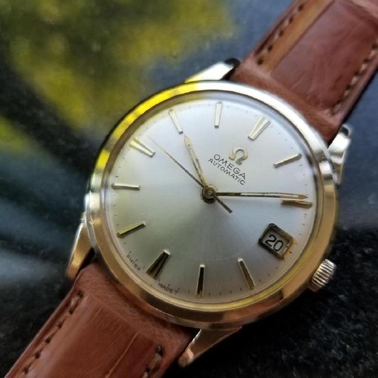 OMEGA Men's 10K Gold-Capped cal.560 Automatic w/Date