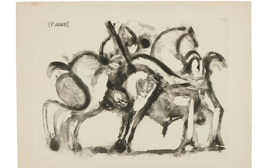 Pablo Picasso Picador et taureau. I (Bloch 1350; Baer 781.IIA)