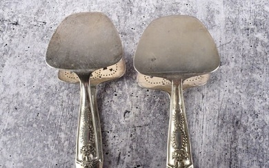Pair of Antique Tiffany & Co. Pastry Tongs