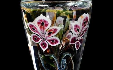 Paperweight Vase Marked Vandermark