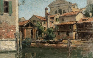 Paul Cornoyer American, 1864-1923 Venetian Reflections