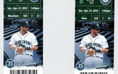 Phil Humber Perfect Game Tickets (2)