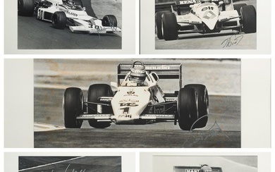Photographs signed by Automobile Champions (2nd series)