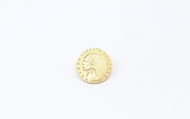 Two and a half dollar gold coin "Indian Head -...