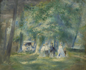 Pierre-Auguste Renoir (1841-1919), La fête à Saint-Cloud