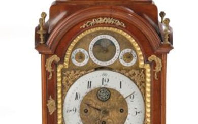 A Baroque Bracket Clock (‘Stockuhr’) with Carillon “Andreas Lehmann Prag No. 306”